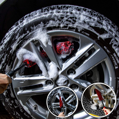Brosse à jante voiture